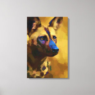 Cão Selvagem Africano Arte