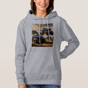Caos de Camiones Monstruo, Sudadera con Capucha pa