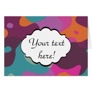 Caos en los colores retro