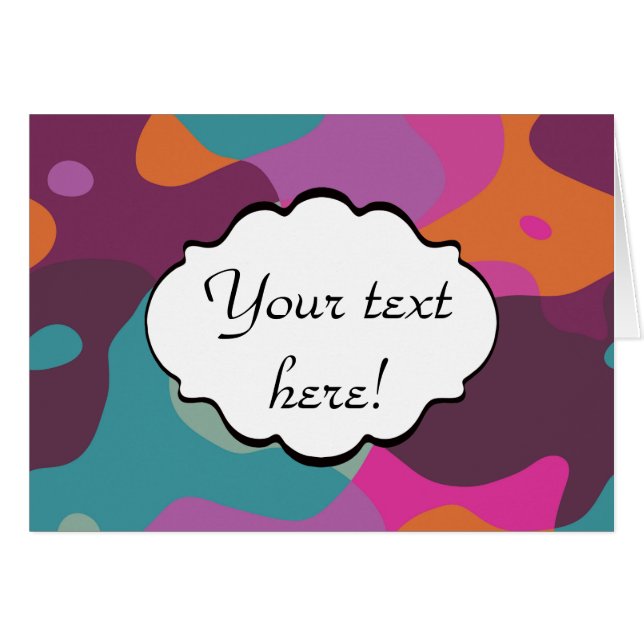 Caos en los colores retro (Anverso (Horizontal))