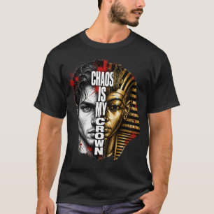 Caos Es Mi Corona – Camiseta Gráfica Pharaoh Stree