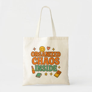 Caos organizado dentro de la bolsa de Tote