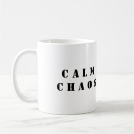 Caos Tranquilo - Taza de Café Paradójica