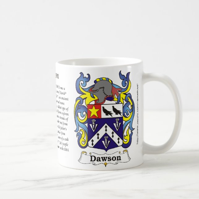 Capa de la familia de Dawson de la taza del brazo (Derecha)