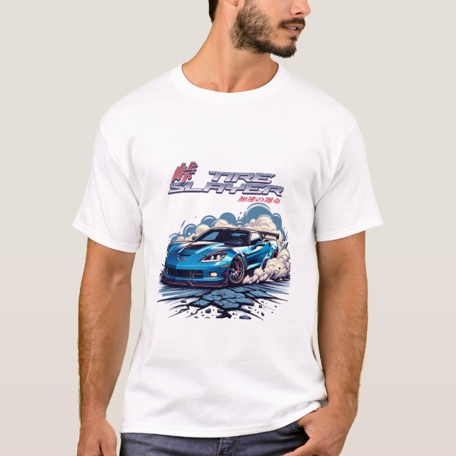 Capa de neumáticos - Camiseta de la camiseta de la (Anverso)
