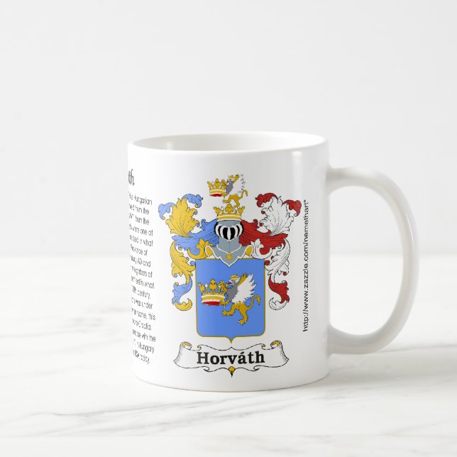Capa húngara de la familia de Horvath de la taza (Derecha)