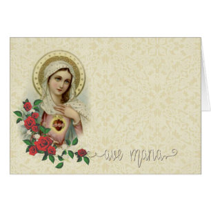 Capa inmaculada de avenida Maria del cordón de