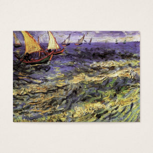 Capa marina en Saintes-Maries por Vincent van Gogh