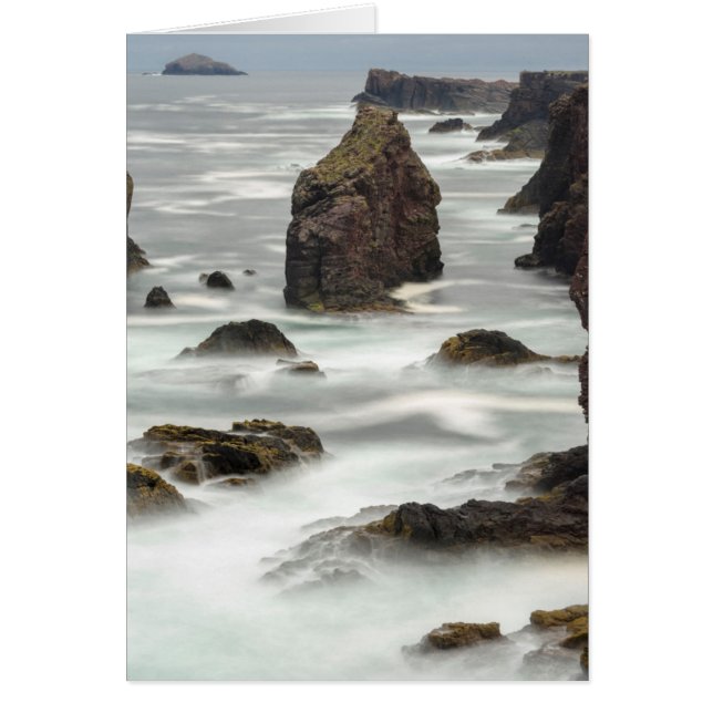 Capas marinas y estanques marinos, Shetland (Frente)