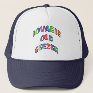 Capas y Gorras adorables del viejo Geezer