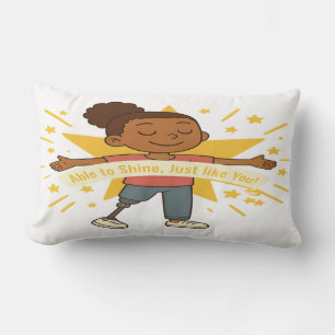 Capaz de brillar, igual que tu almohada lumbar