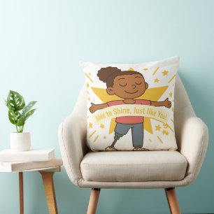 Capaz de brillar, igual que tu Cojín decorativo