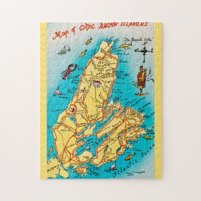 Cape Breton Islands 11x14 Jigsaw Puzzle (Vertical)