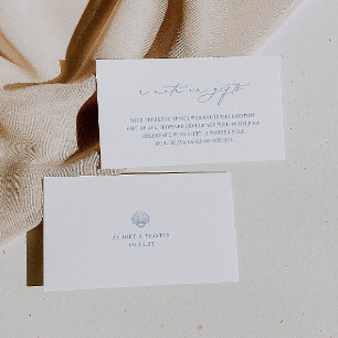 CAPE COD Boda Costero A Nota Sobre Regalos