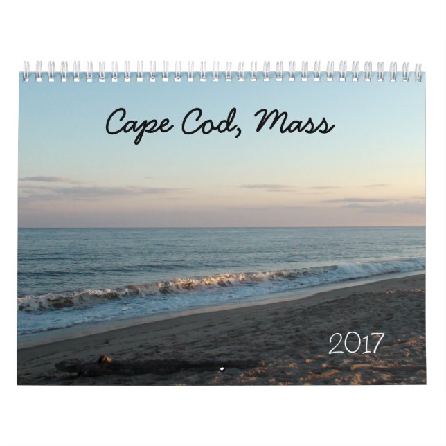 Cape Cod, calendario de masa 2017 (Tapa)