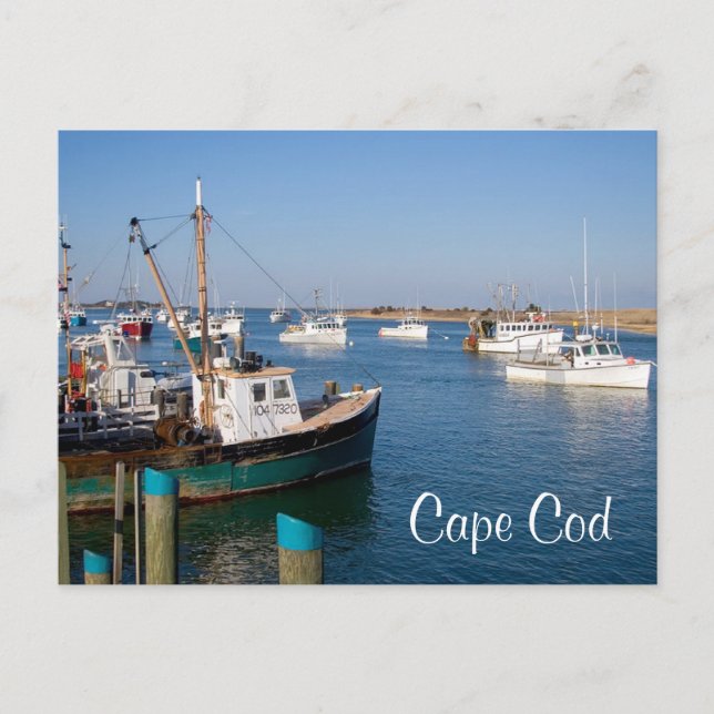 Cape Cod Chatham Bates Masivos con tarjeta postal  (Anverso)