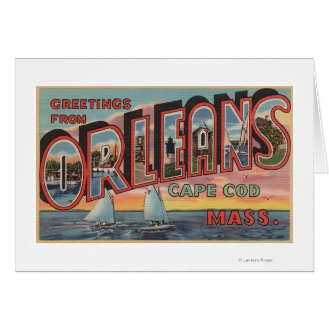 Cape Cod, Massachusetts (Orleans) (Anverso (Horizontal))