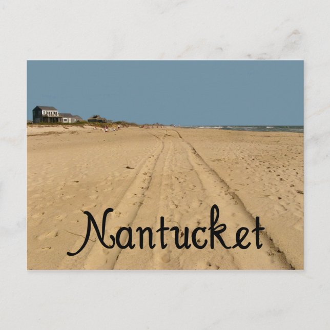 Cape Cod Nantucket, postal de Massachusetts (Anverso)