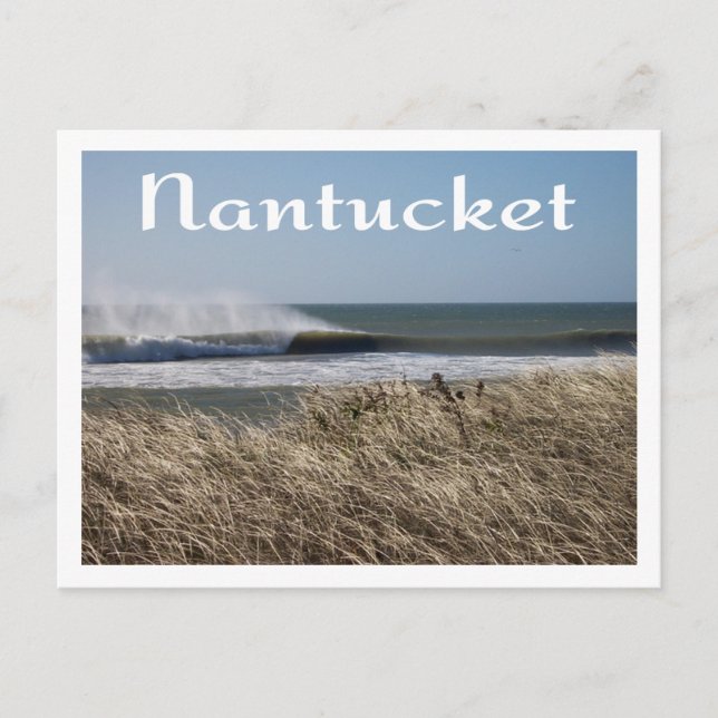 Cape Cod Nantucket, postal de Massachusetts (Anverso)
