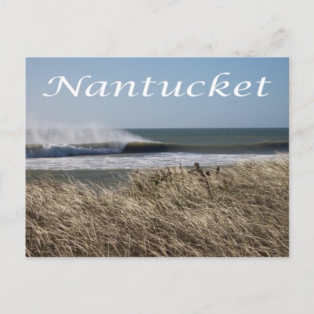 Cape Cod Nantucket, postal de Massachusetts (Anverso)