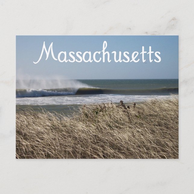 Cape Cod Nantucket, postal de Massachusetts (Anverso)