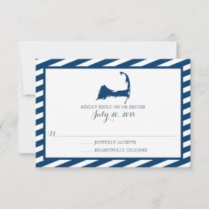 Cape Cod RSVP de boda