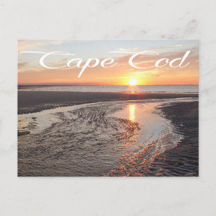 Cape Cod Sunrise, Provincetown, Tarjeta Post de MA
