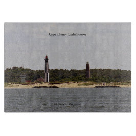 Cape Henry Lighthouses tabla de corte