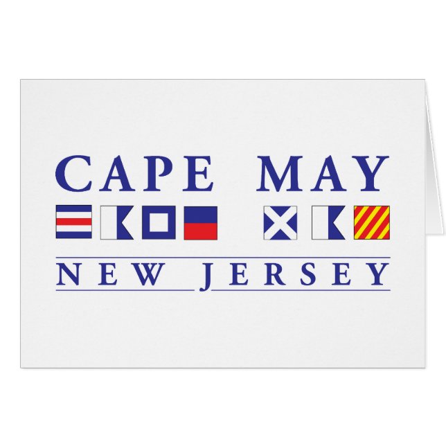 Cape May New Jersey (Anverso (Horizontal))