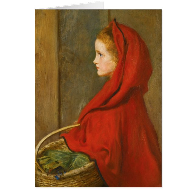 Caperucita roja de Millais (Frente)
