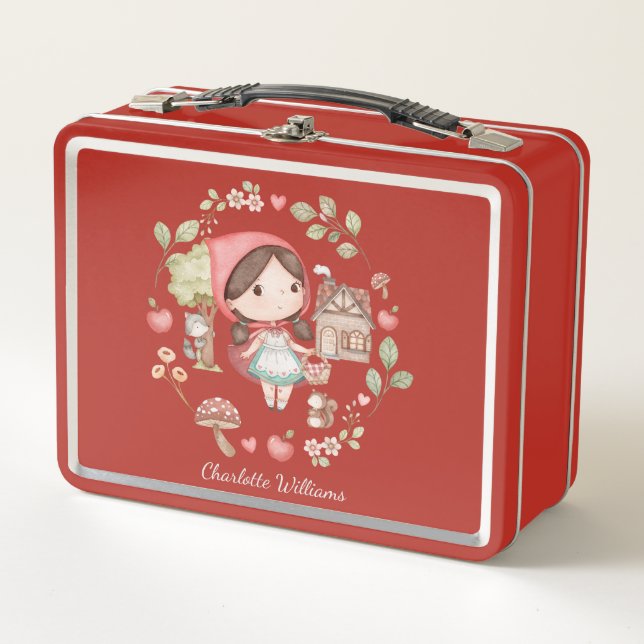 Caperucita Roja Escuela Cute Caprichosa (Anverso)