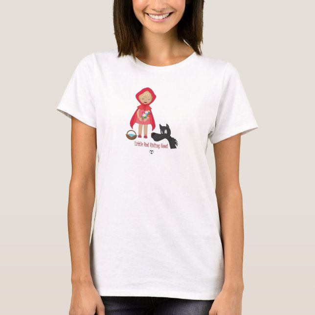 Caperucita Rojo, camiseta (Anverso)