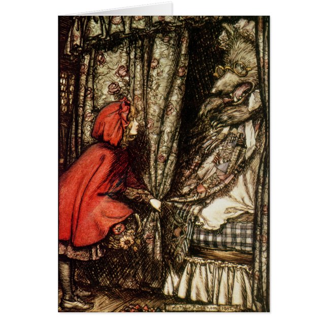 Caperucita Rojo de Arturo Rackham el | (Frente)