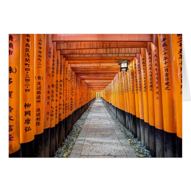 Capilla de Fushimi Inari, Kyoto Japón (Anverso (Horizontal))