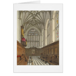Capilla de la universidad de Winchester, de la