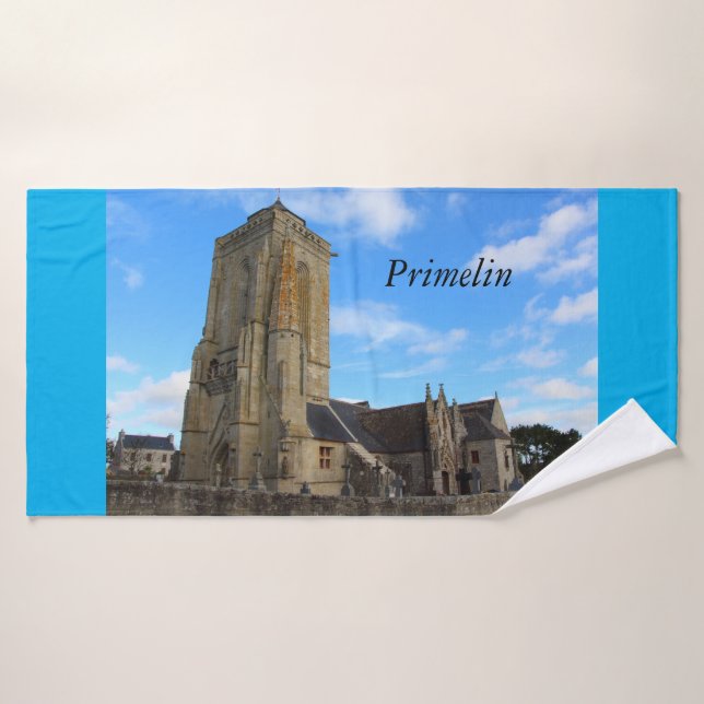 Capilla de Saint Tugen en arquitectura religiosa d (Toalla de baño)