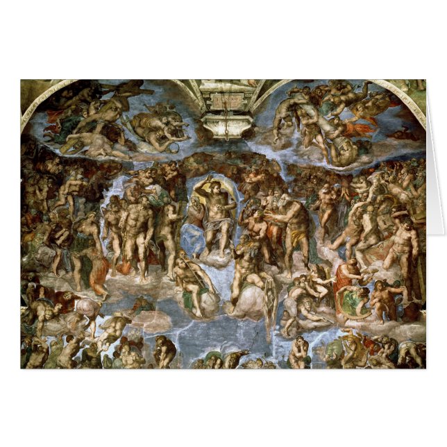 Capilla de Sistine: El juicio pasado, 1538-41 (Anverso (Horizontal))