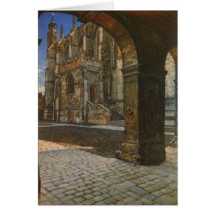 Capilla del Eton College por Anna Alma Tadema