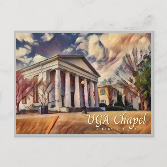 Capilla postal de Atenas Georgia GA (Anverso)