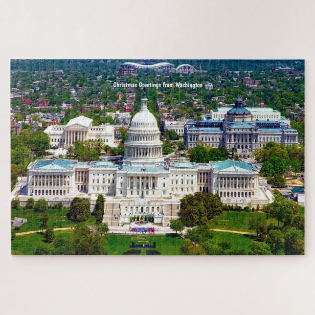 Capital de Washington. Rompecabezas (Horizontal)