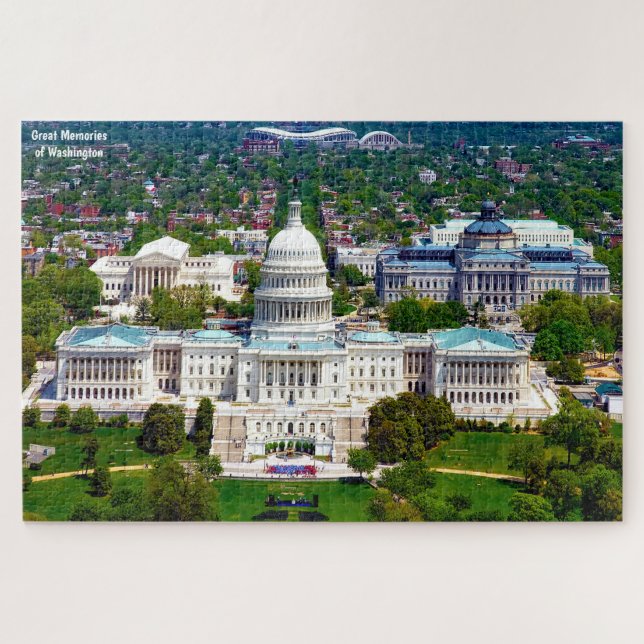 Capital de Washington. Rompecabezas (Horizontal)