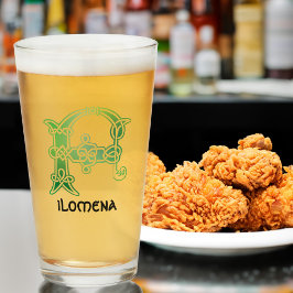 Capital decorativa F del nudo celta del siglo XVI