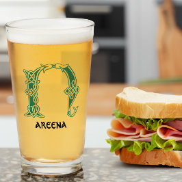 Capital decorativa N de nudo celta del siglo XVI