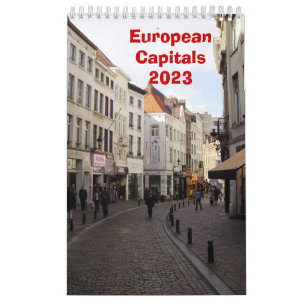 Capitales europeas - Calendario 2023