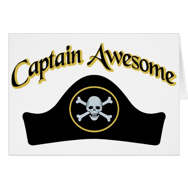 Capitán Awesome (Anverso (Horizontal))