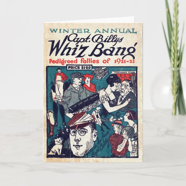 Capitán Billy's Whiz Bang - Tarjeta (Anverso)