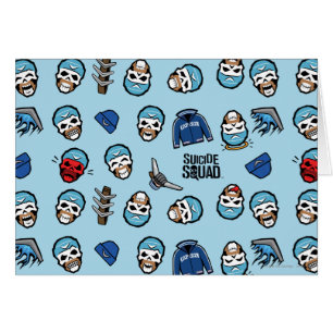 Capitán Boomerang Emoji Pattern del pelotón el  