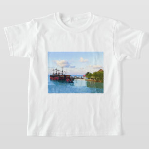 Capitán Buque Pirata Hook, camiseta de Cancún