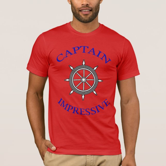 CAPITÁN Camisetas IMPRESIONANTES (Anverso)