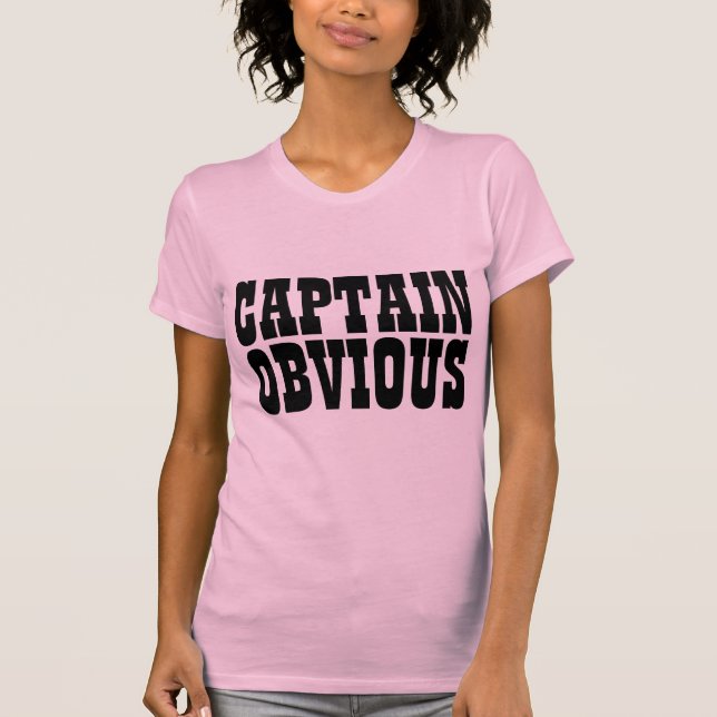 CAPITÁN Camisetas OBVIAS (Anverso)